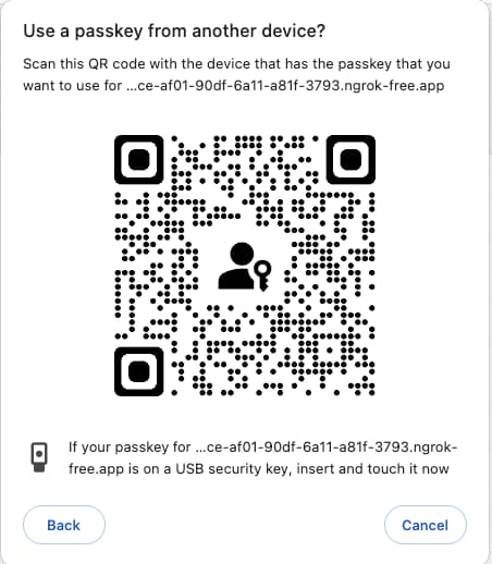 Cross Device Authentication