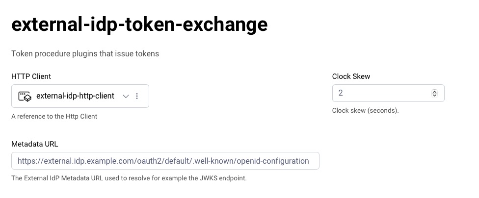 Configure the plugin