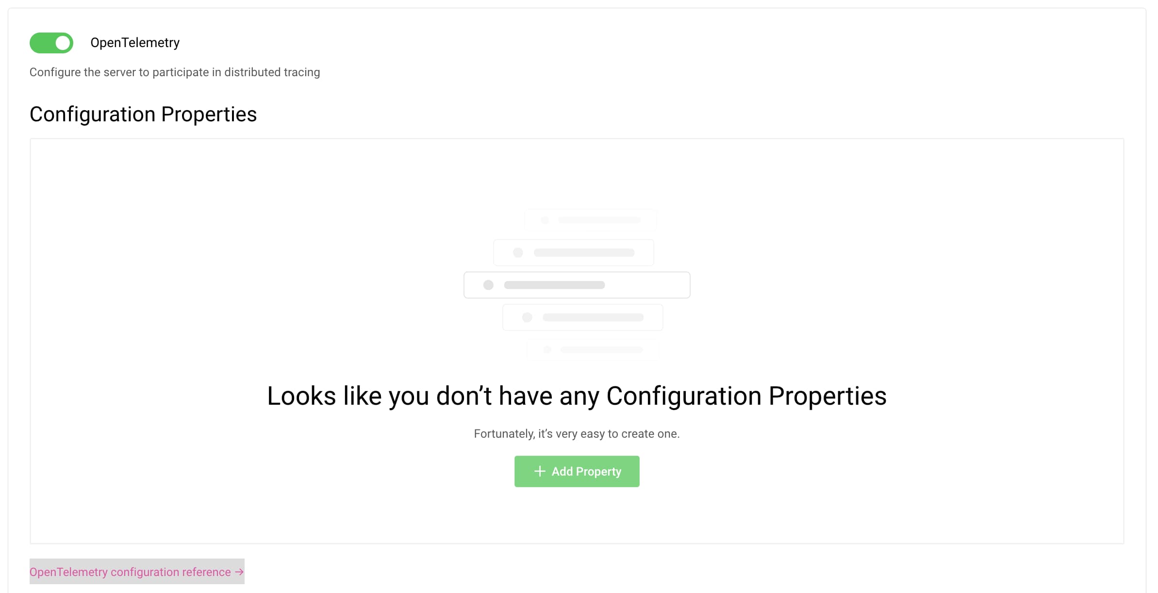 Activate OpenTelemetry