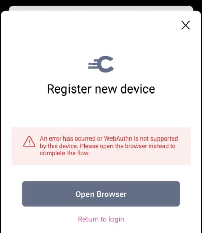 Native HAAPI Unsupported