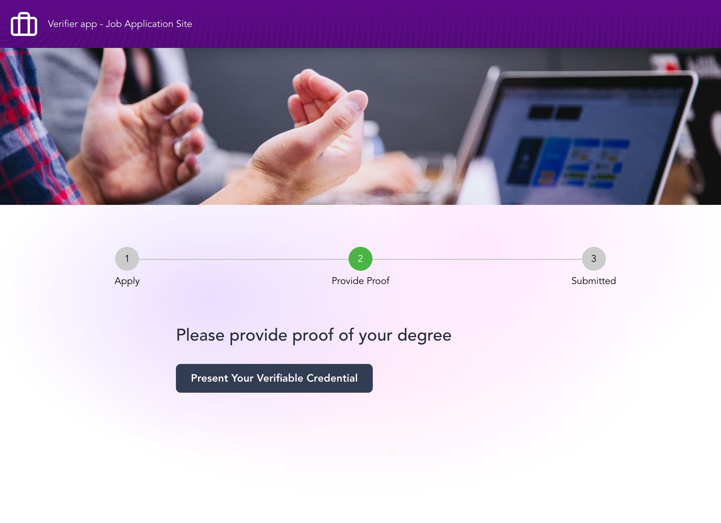 Request to provide proof of university degree