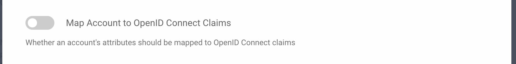 Account Manager Provider Settings