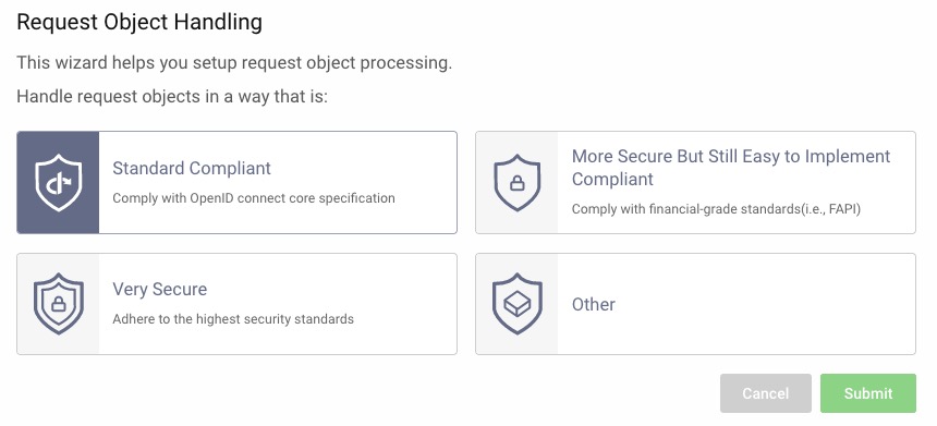 Request Object Handling Wizard