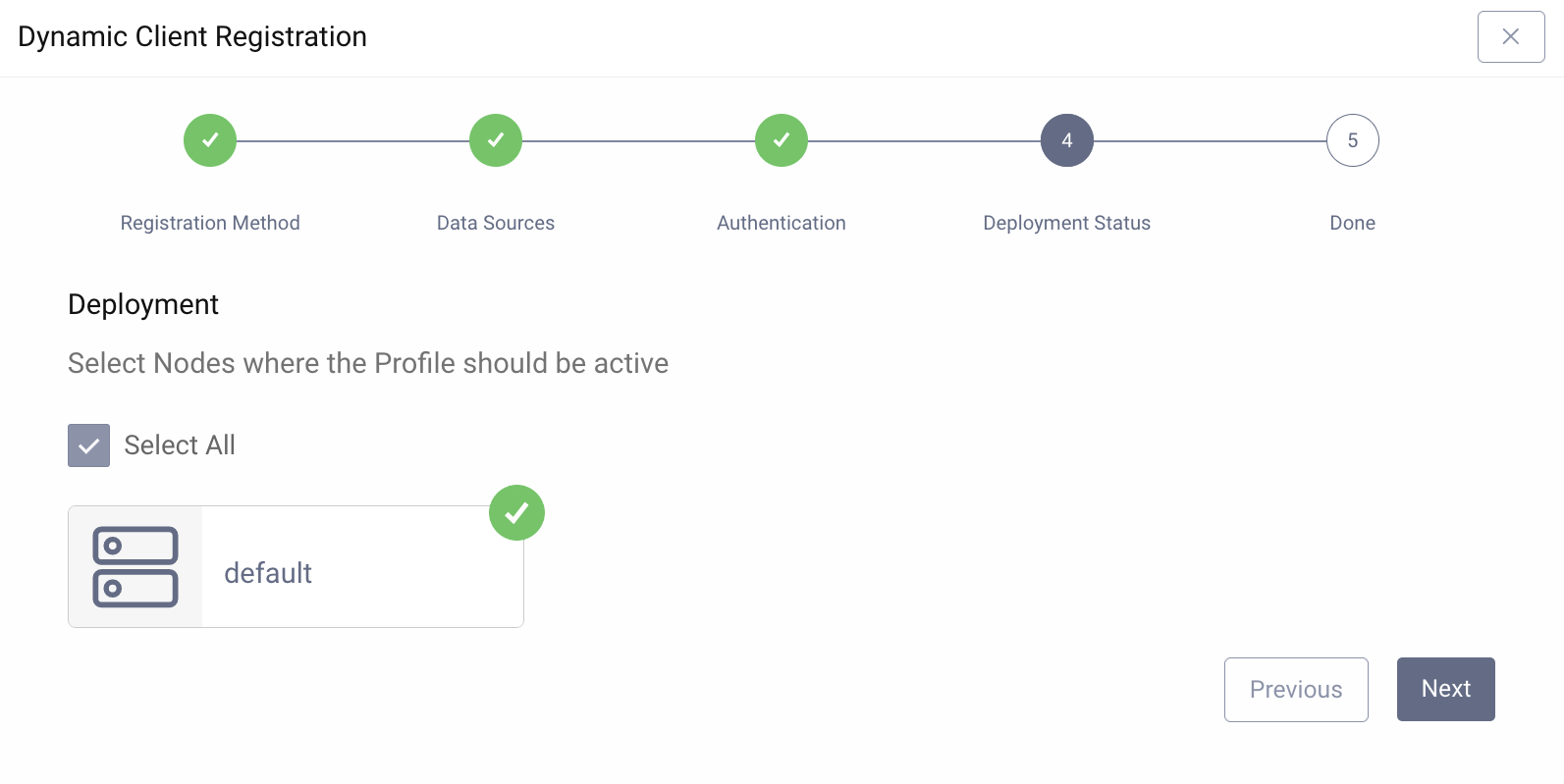 Registration Authentication