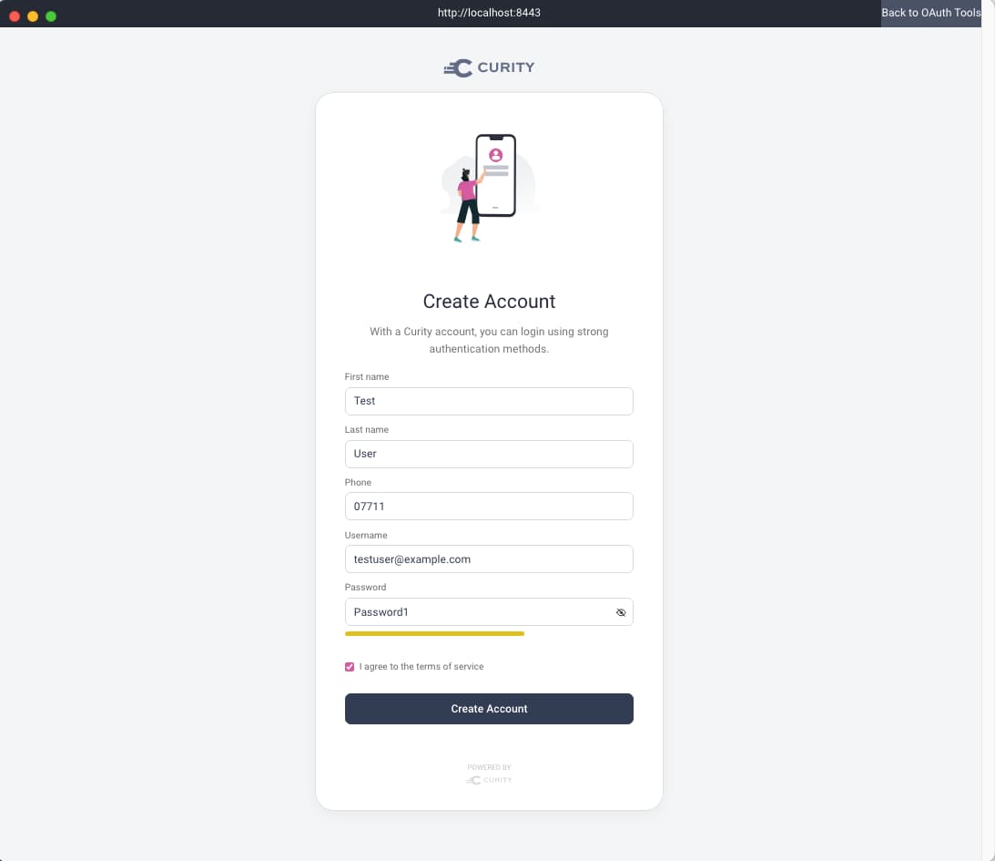 Create Account