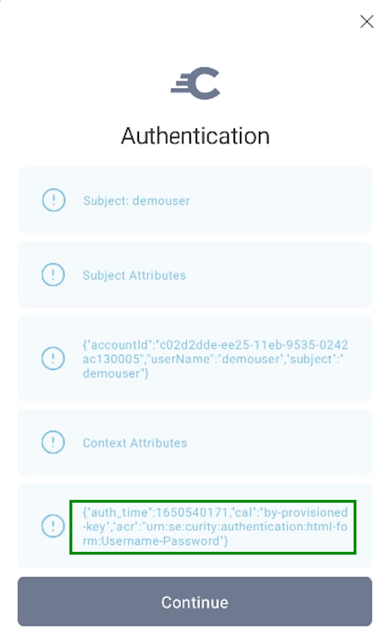 Client Assurance Level Attribute
