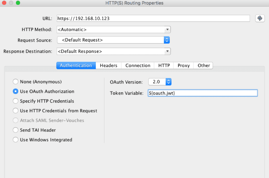 Passing JWT to backend