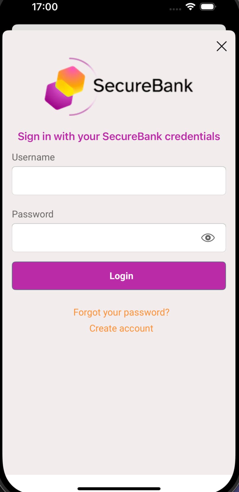 Custom HTML Form Login